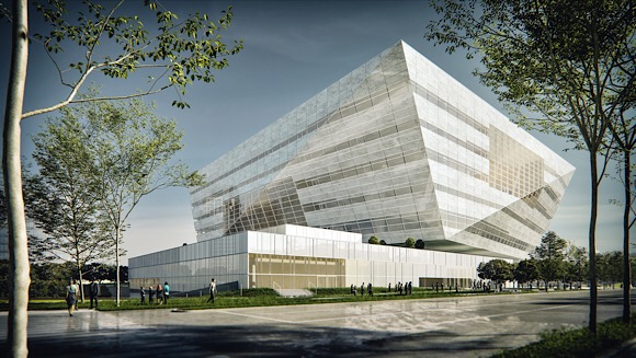 上圖東館主體鋼結構封頂！預計2021年試運營